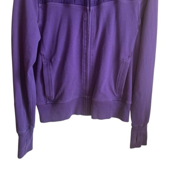 Lululemon Fireside Scuba Size 12 Purple Cozy - Picture 4 of 9